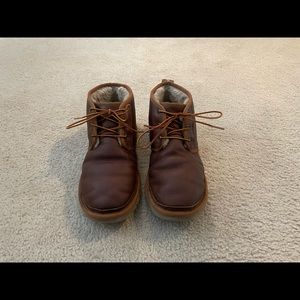 Uggs lace up boots in used but good condition